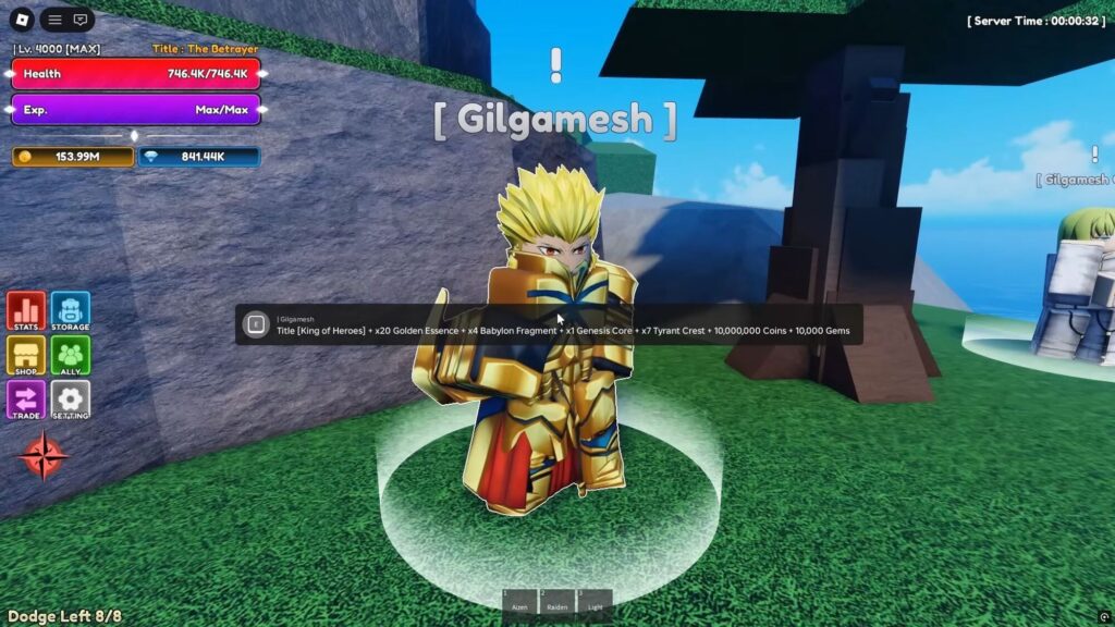 Roblox - Como conseguir Gilgamesh em Lineage Piece