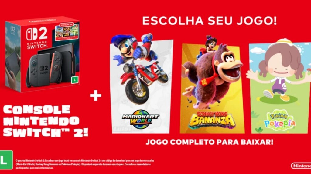 pacote Switch Escolha Jogo