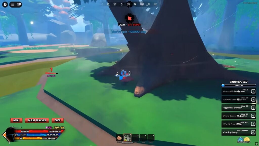 Roblox - Como conseguir o Magia da Árvore Mundial em Clover Origins