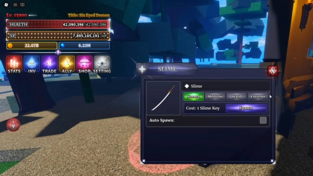 Roblox - Guia das Asas de Slime em Sailor Piece