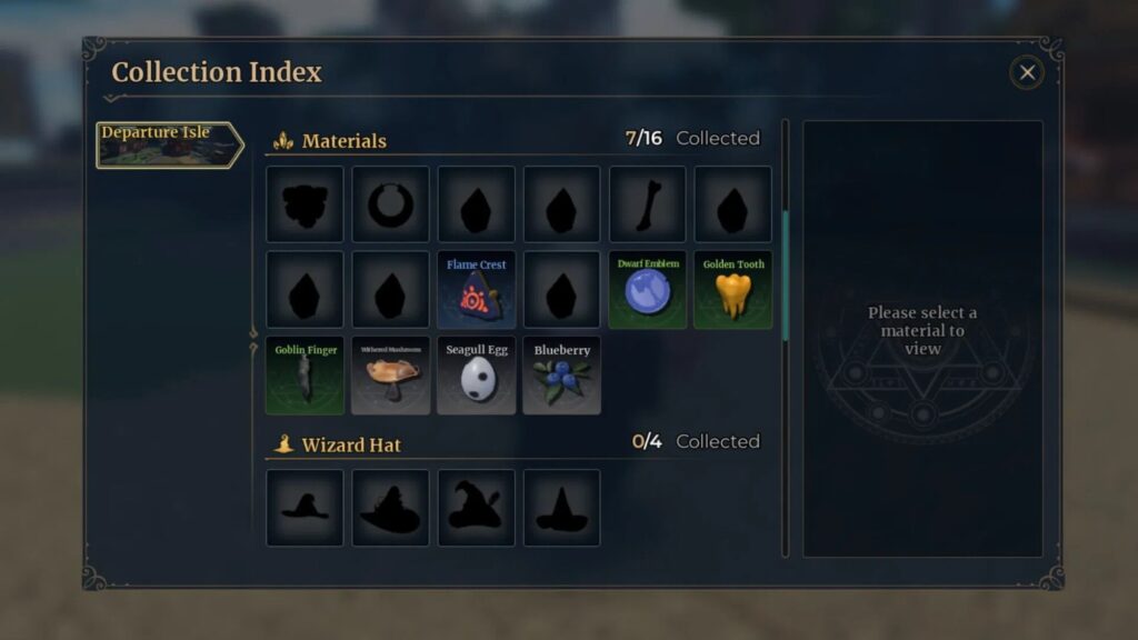 Roblox - Guia completo dos materiais em Wizard Alchemy