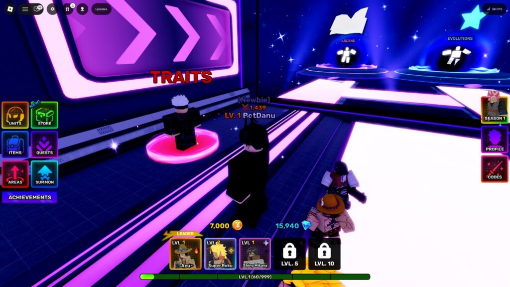 Roblox – Todos os Traços em Anime Story 2