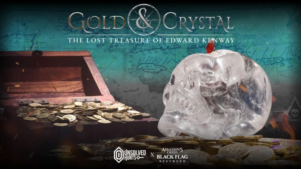 Assassin’s Creed Black Flag Resynced e Unsolved Hunts anunciam a caça ao tesouro Gold & Crystal