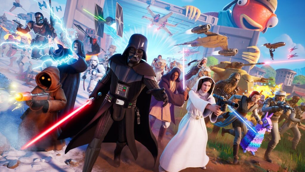 Ilha Watch Party de The Mandalorian & Grogu chega em Fortnite com conteúdo exclusivo the mandalorian grogu fortnite