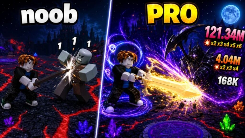 Roblox - Códigos do +1 Damage Per Revive (junho 2026)