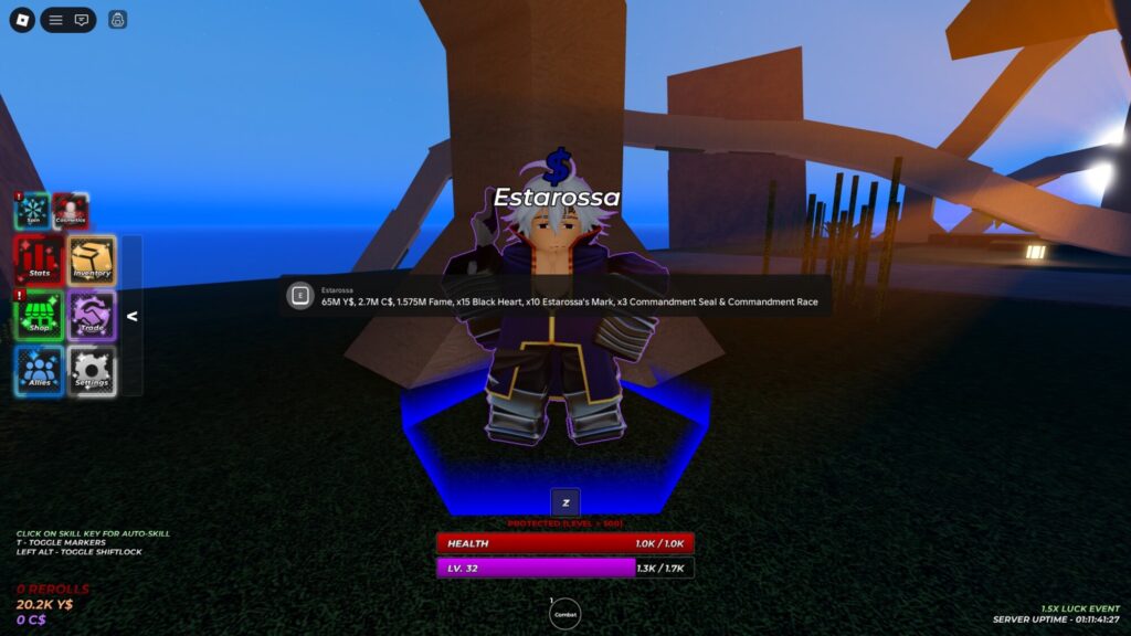 Roblox - Como desbloquear Estarossa em Reign Piece