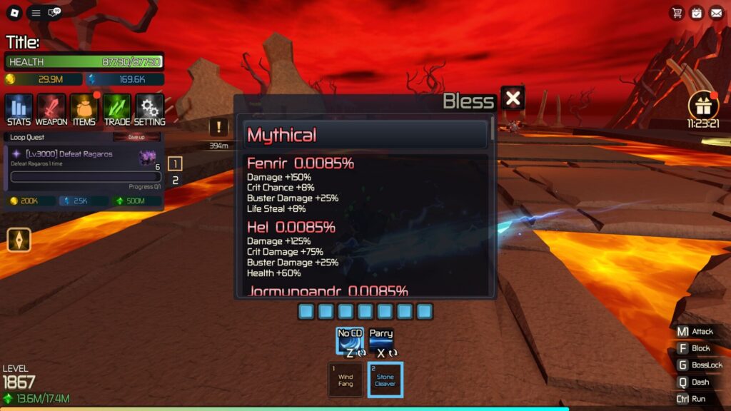 Roblox - Tier List Completa de Bênçãos em Broken Blade