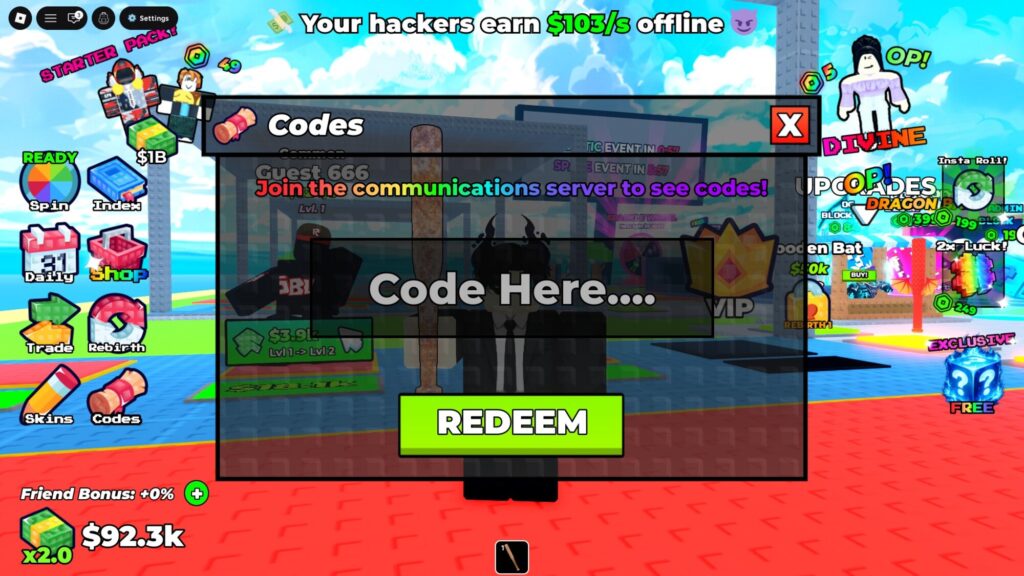 Roblox - Códigos de Fight for Hackers (junho 2026)