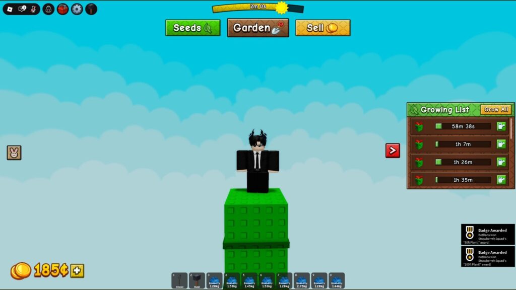 Roblox – Como conseguir todas as insígnias em Grow a Garden 2