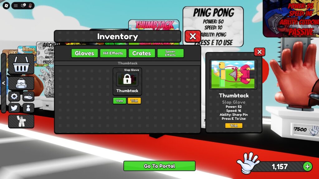 Roblox - Como conseguir a Luva de Tachinhas em Slap Battles