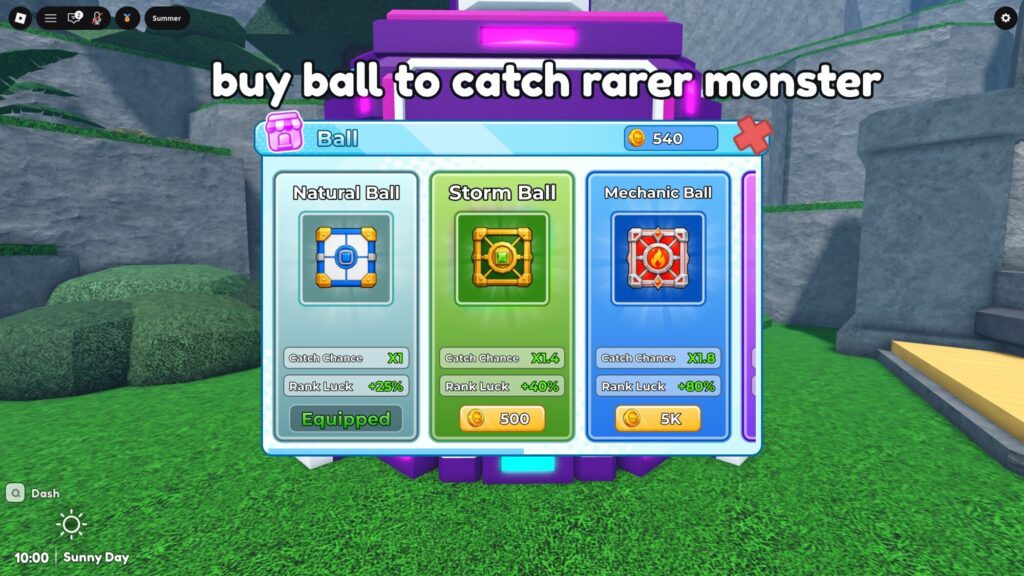 Roblox - Todas as Bolas em Blox Monsters