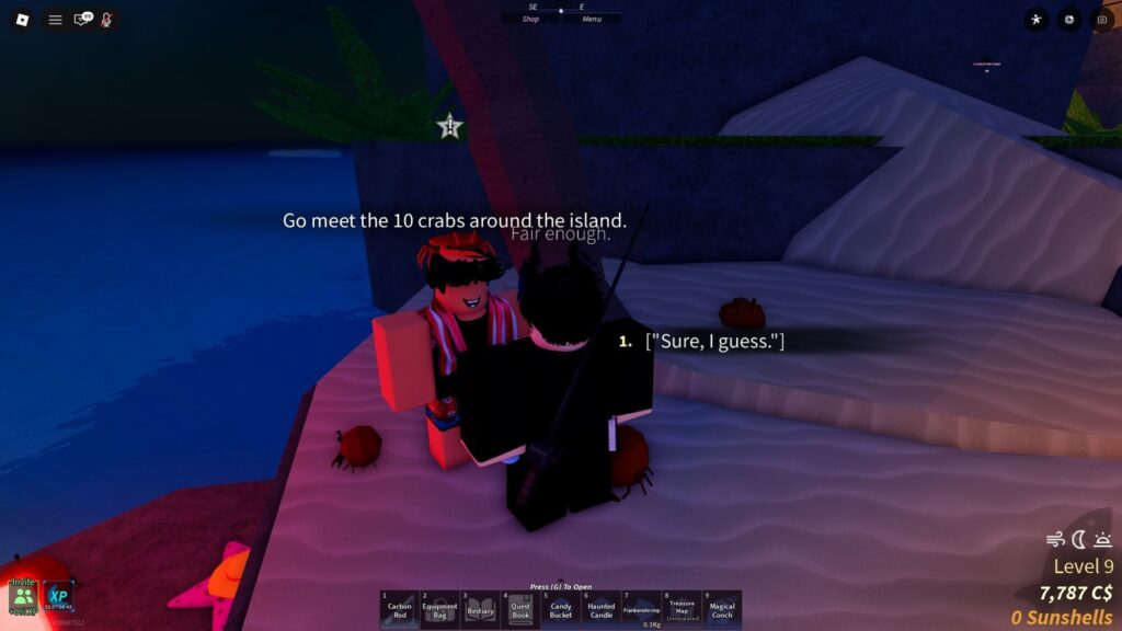 Roblox - Todas as Localizações dos Caranguejos em Fischfest 2
