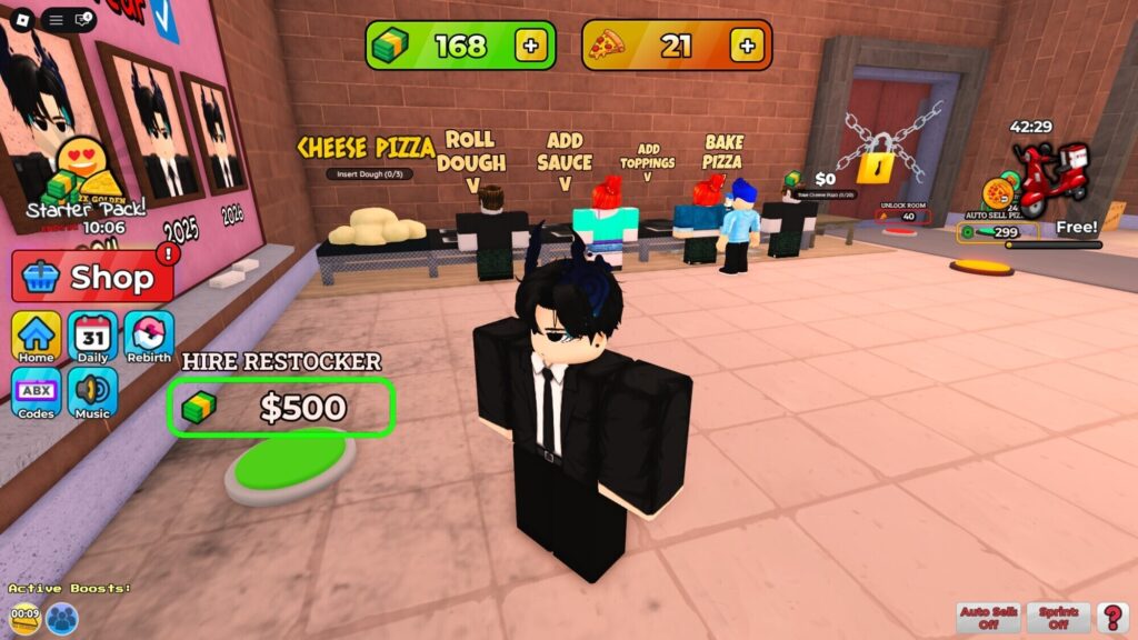 Roblox – Códigos de Own a Pizza Tycoon (junho 2026)