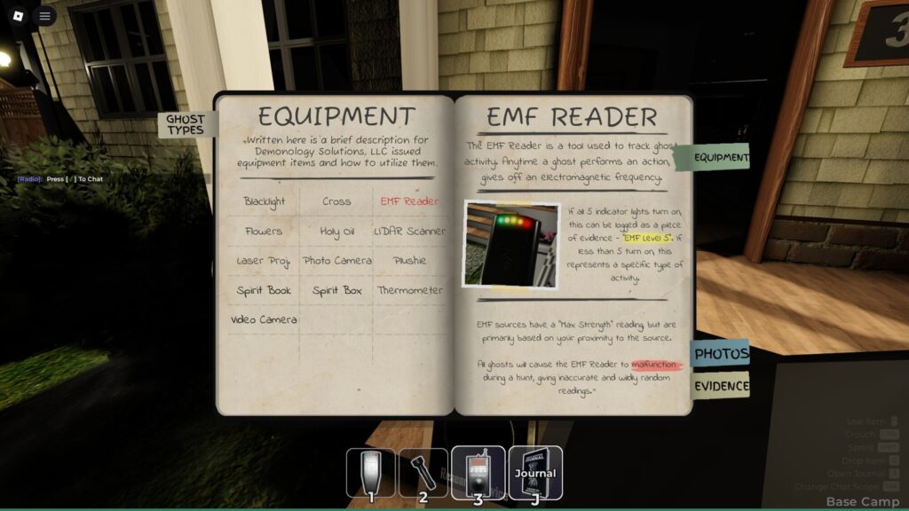 Roblox - Todos os equipamentos em Demonologia