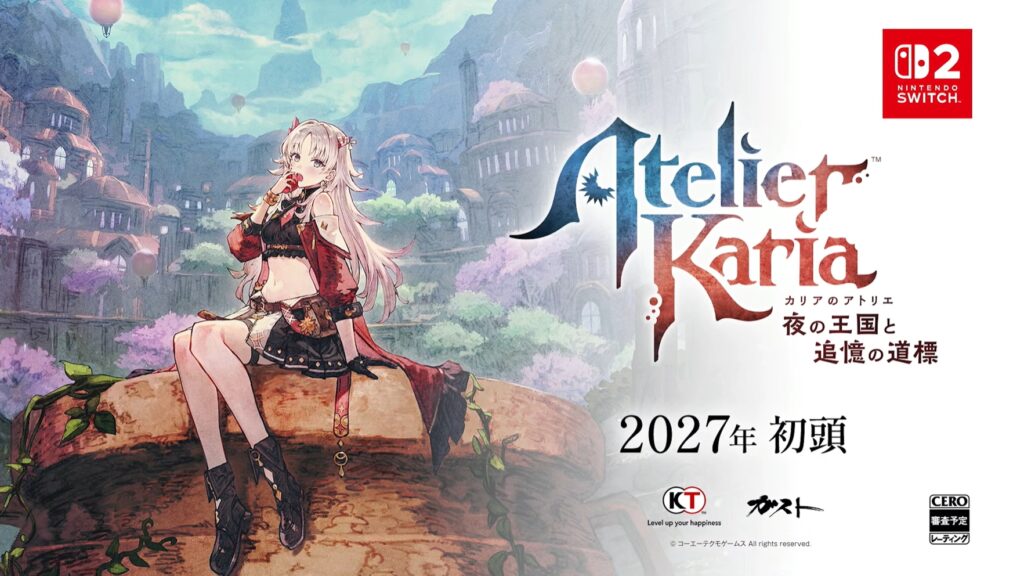 Atelier Karia – Novo RPG da franquia é anunciado para 2027