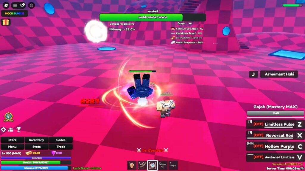 Roblox - Como conseguir o Katakuro em Anime Limitless