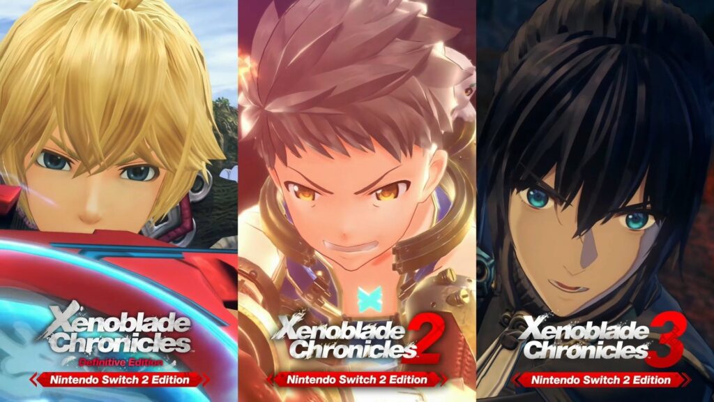 Os 3 Xenoblade Chronicles vão receber edições de Switch 2 Xenoblade Chronicles Switch 2