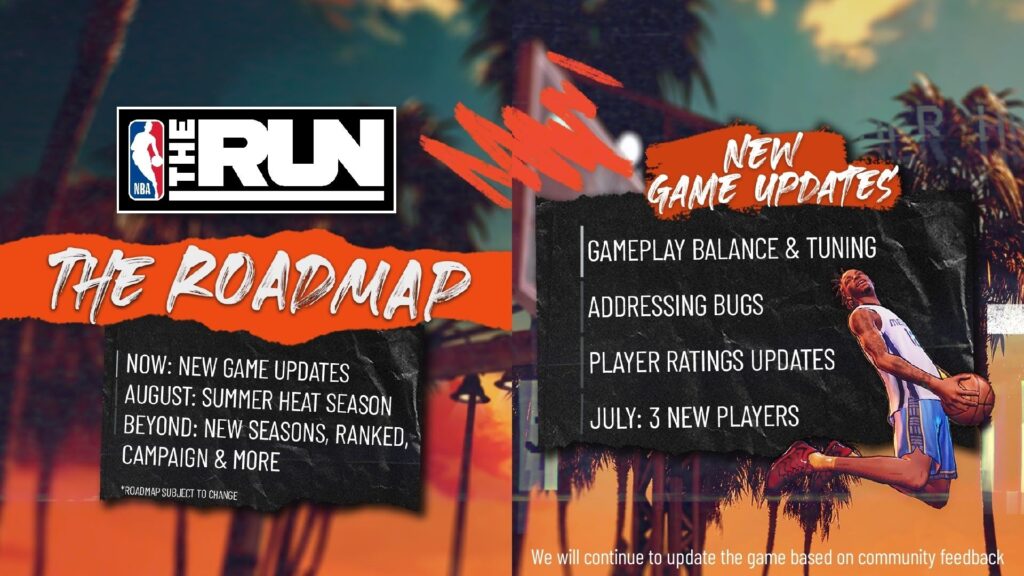 Campanha nba the run