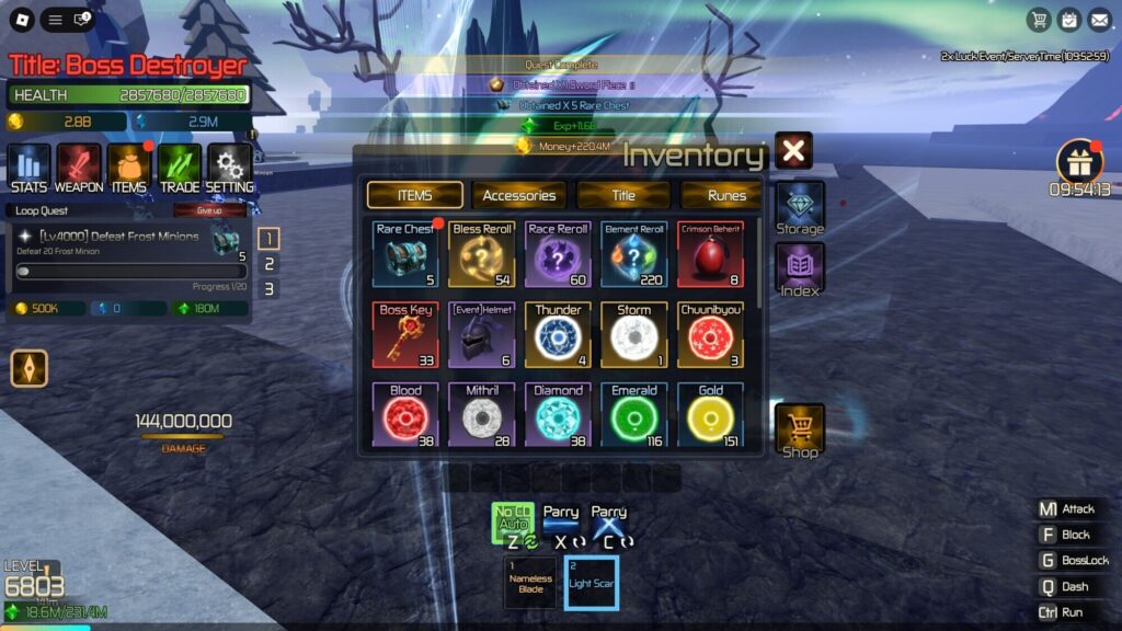 Roblox - Todos os materiais em Broken Blade