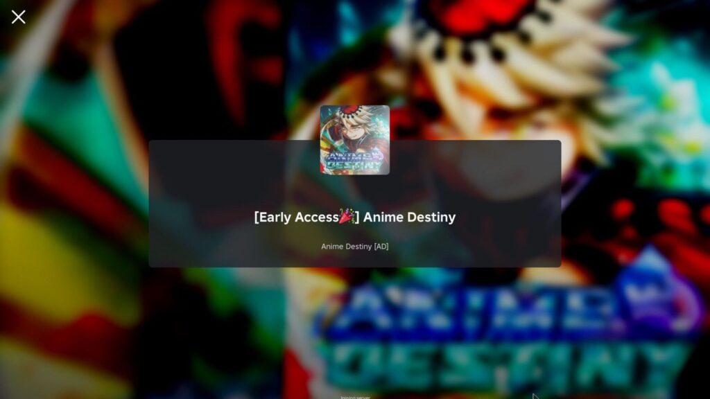 Roblox - Códigos de Anime Destiny (junho 2026)