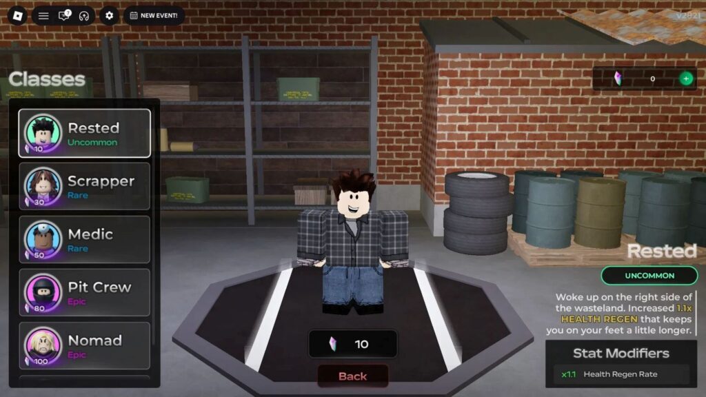 Roblox - Guia completo das classes em A Dusty Trip