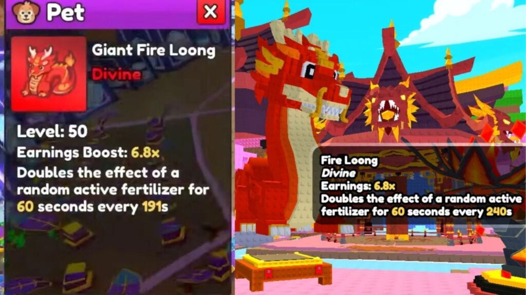 Roblox - Como conseguir e usar o Fire Loong em Build a Ring Farm