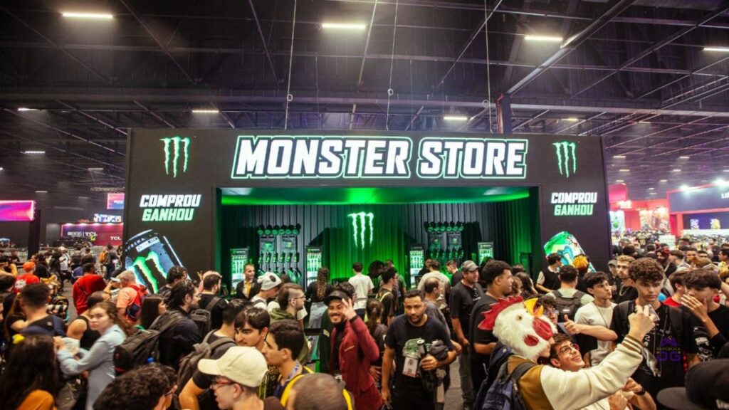 Monster Energy marcará presença na BGS 2026 com arena gamer e experiência exclusiva monster energy bgs 2026