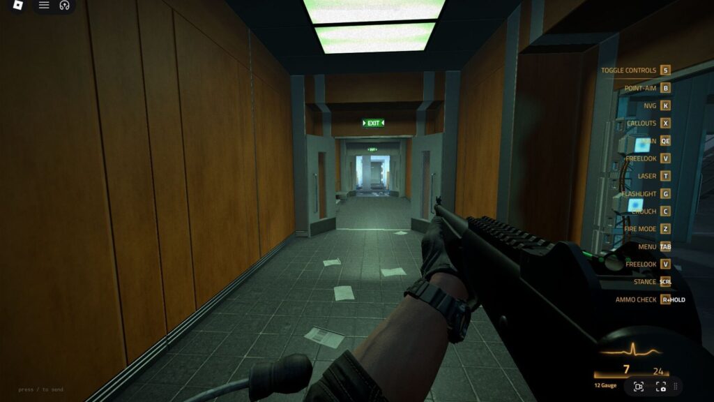 Roblox - Guia completo dos controles em TTK Testing