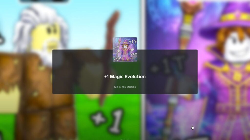 Roblox - Códigos de +1 Evolução Mágica (julho 2026)