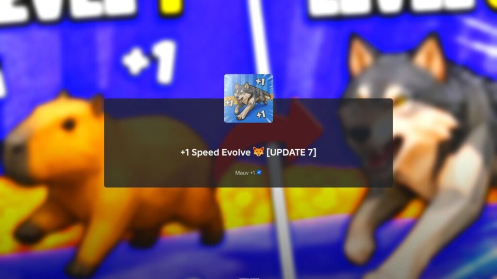 Roblox – Códigos de +1 Speed Evolve (Julho de 2026)