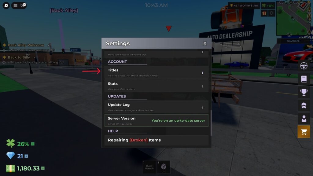 Roblox – Todos os títulos em Storage Hunters