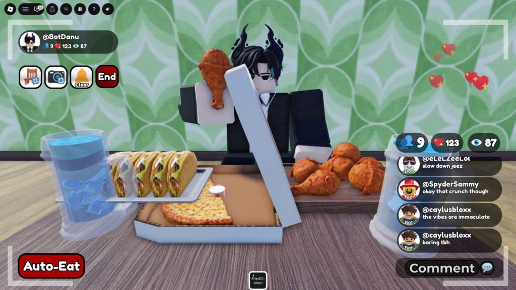 Roblox – Códigos de Stream a Mukbang (julho 2026)