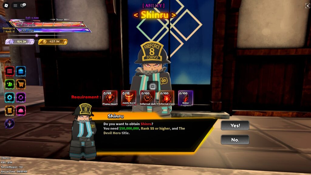 Roblox - Como desbloquear Shinru em Legacy Piece
