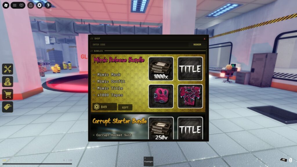 Roblox - Códigos de Blackrooms (Julho 2026)