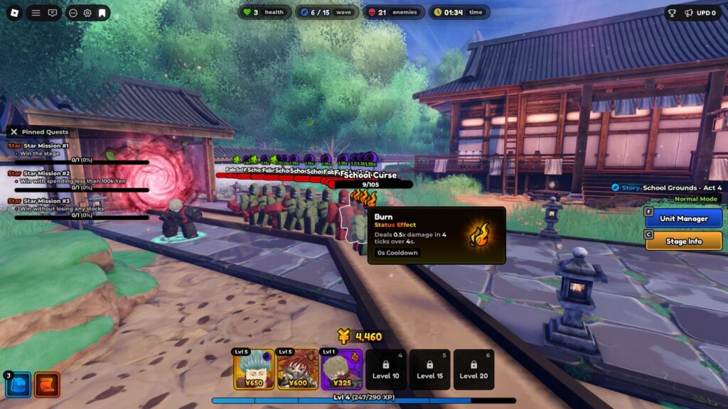 Roblox – Todos os efeitos de status em Anime Expeditions