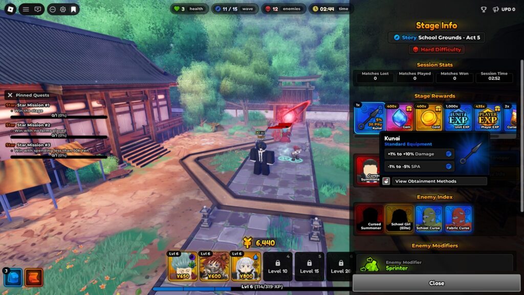 Roblox – Todos os Equipamentos em Anime Expeditions