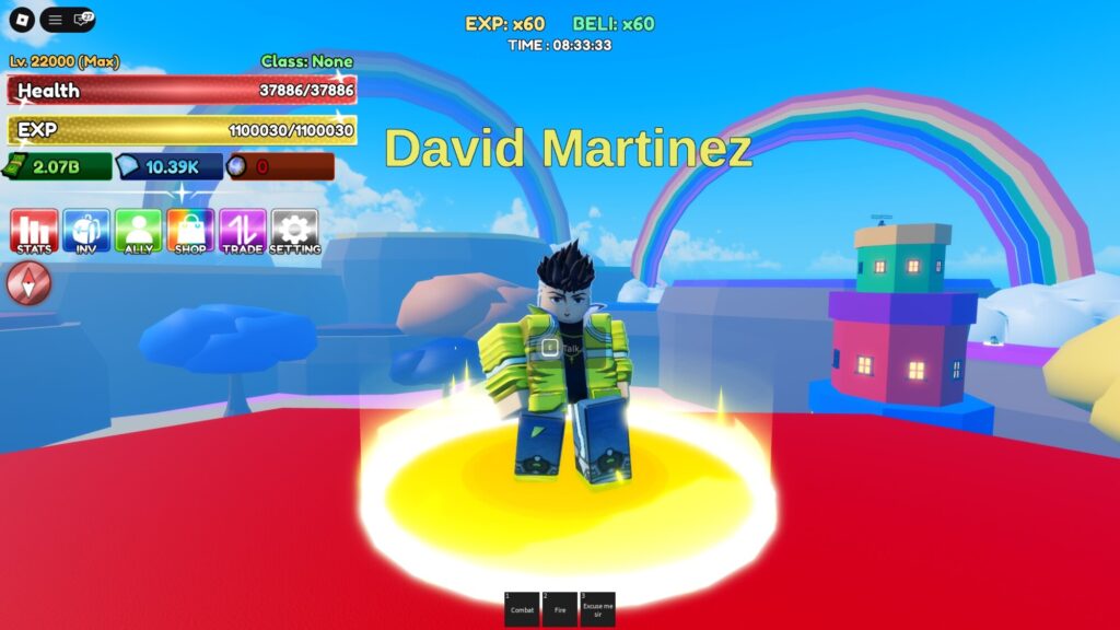 Roblox – Como conseguir David em Rock Fruit
