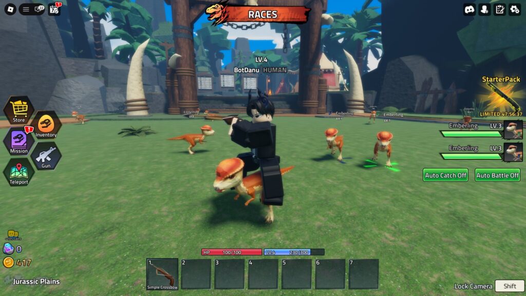 Roblox – Códigos de Dino Hunters (julho 2026)