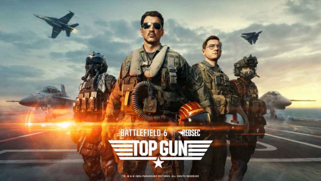 Battlefield 6 anuncia crossover com Top Gun; veja os detalhes Battlefield 6 Top Gun