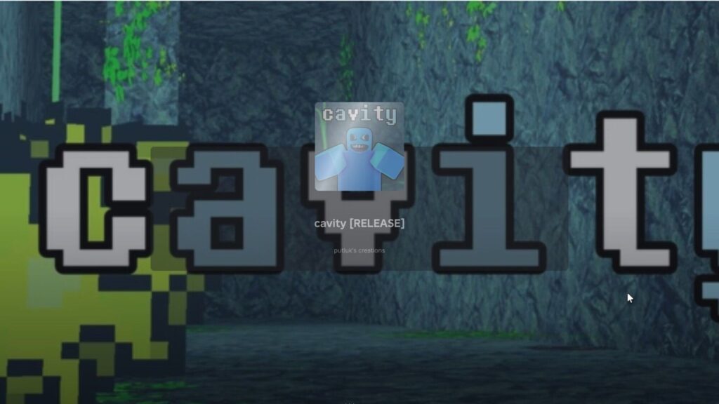 Roblox - Códigos de Cavity (julho 2026)