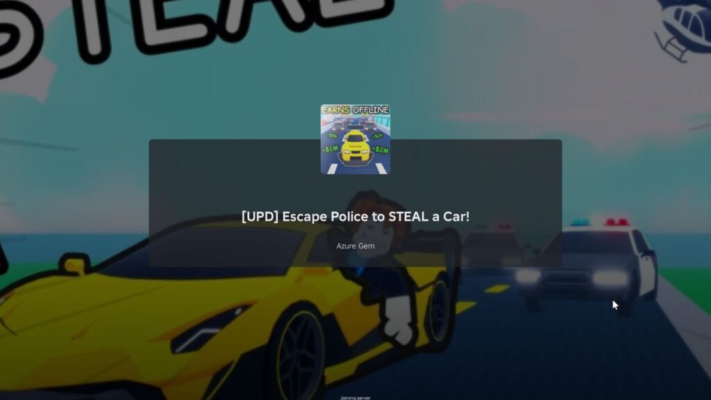 Roblox – Códigos de Escape Police to STEAL a Car (julho 2026)