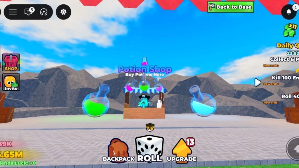 Roblox - Guia completo das poções em Roll to Defend