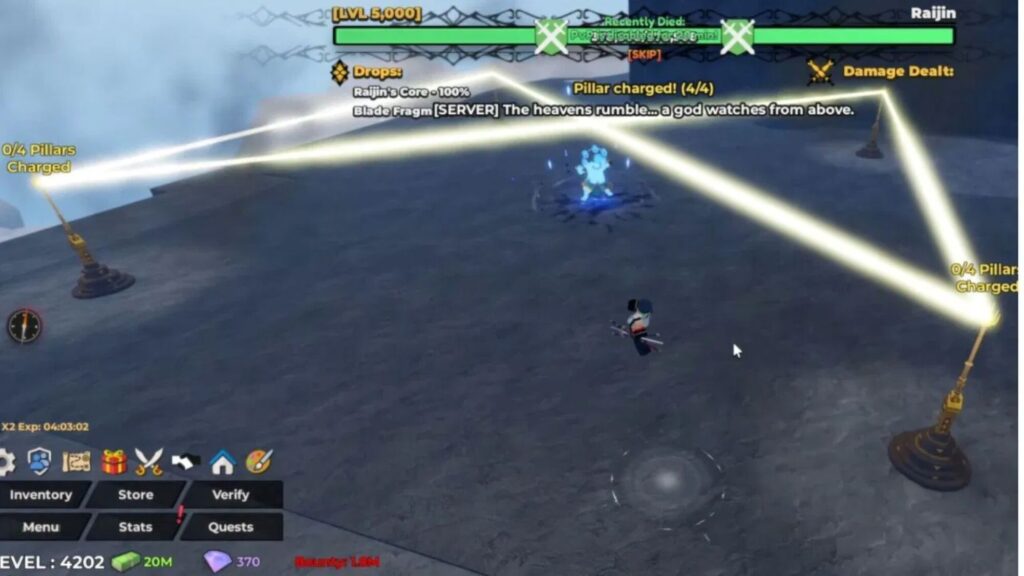 Roblox - Como conseguir o Núcleo de Raijin em Haze Seas
