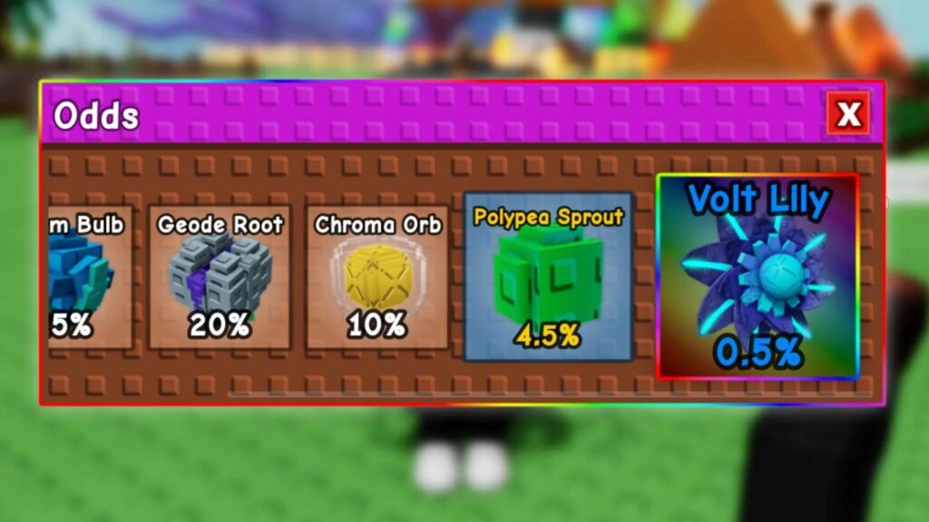 Roblox - Como Conseguir a Semente da Orbe Cromático em Grow a Garden