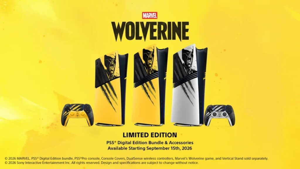 PlayStation anuncia bundle de Marvel’s Wolverine, além de modelos do DualSense e tampas para PS5 bundle marvels wolverine ps5 dualsense