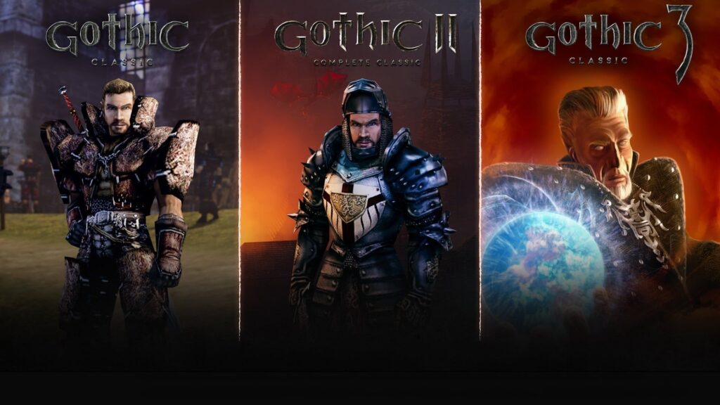 Trilogia Gothic ganha datas de lançamento para PlayStation, Xbox e Switch 2 franquia Gothic