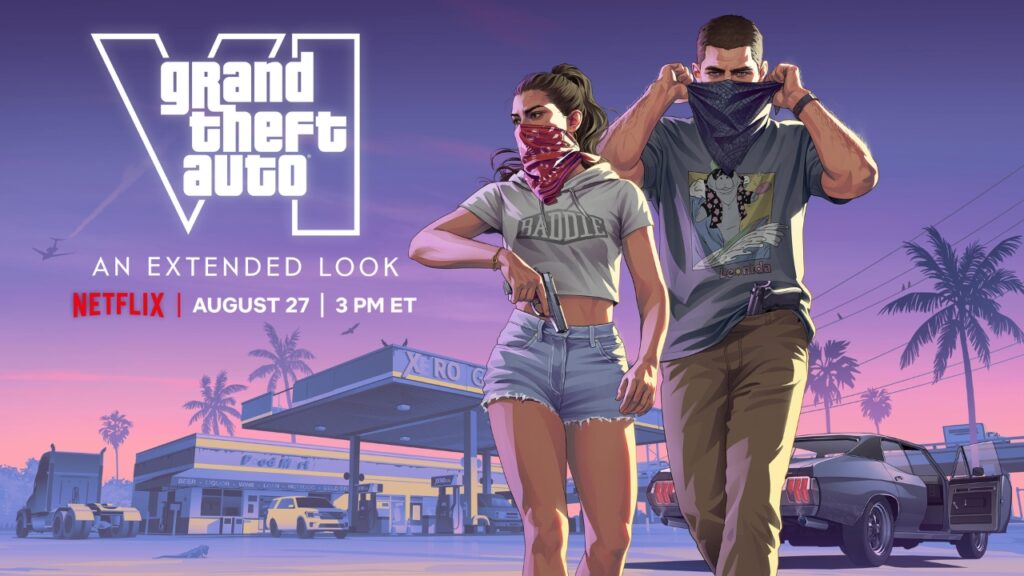 GTA 6 vai receber apresentação estendida direto na Netflix no final de agosto olhar estendido gta 6